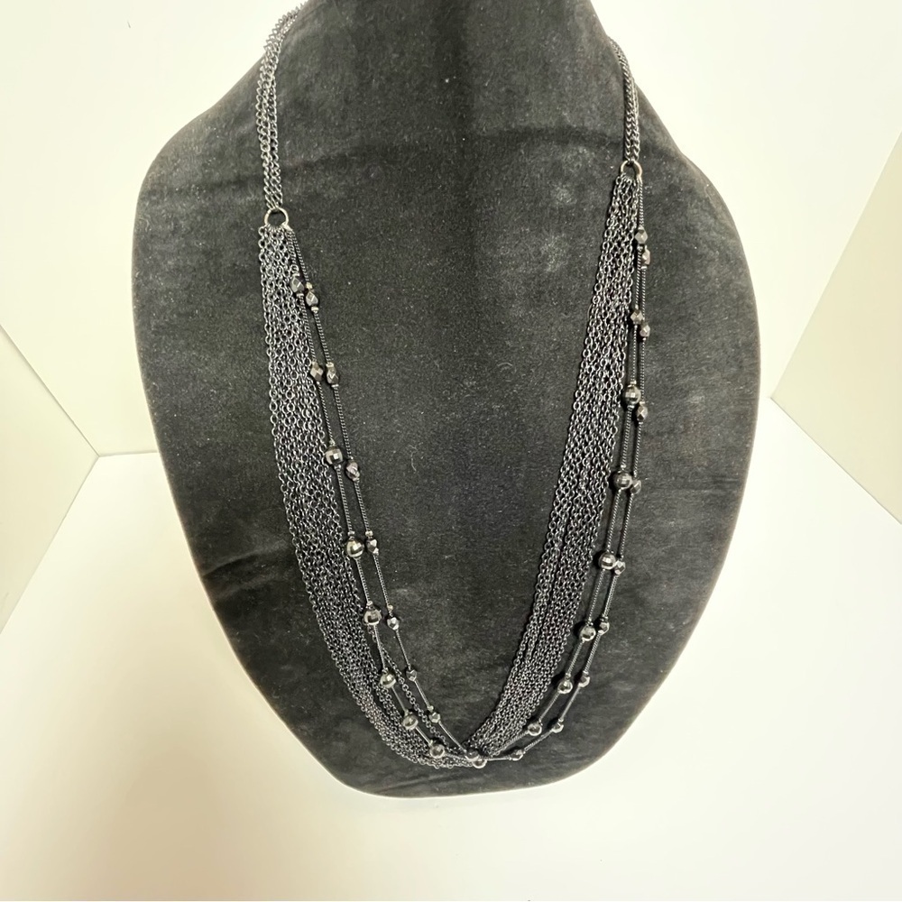 Back Multi-Layered Long Necklace - Picture 2 of 4